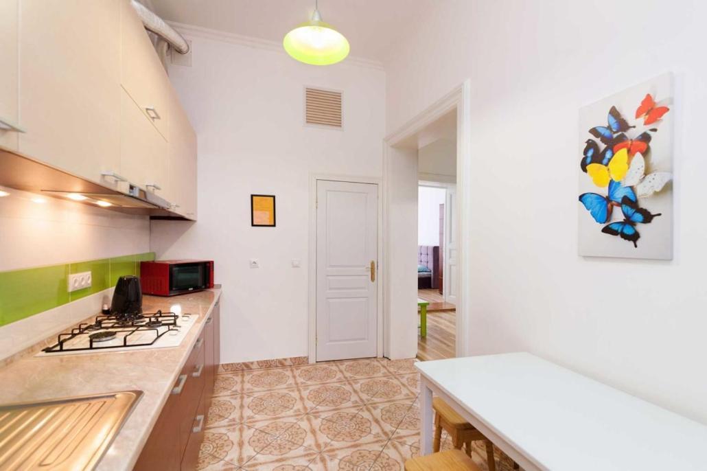 Apartmán Три Кімнати Вулиця Грушевського 9 Центр Міста Львів Exteriér fotografie